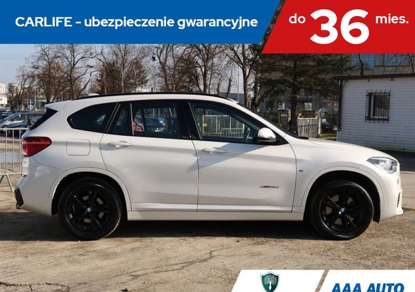 BMW X1 cena 100001 przebieg: 82808, rok produkcji 2016 z Goleniów małe 436